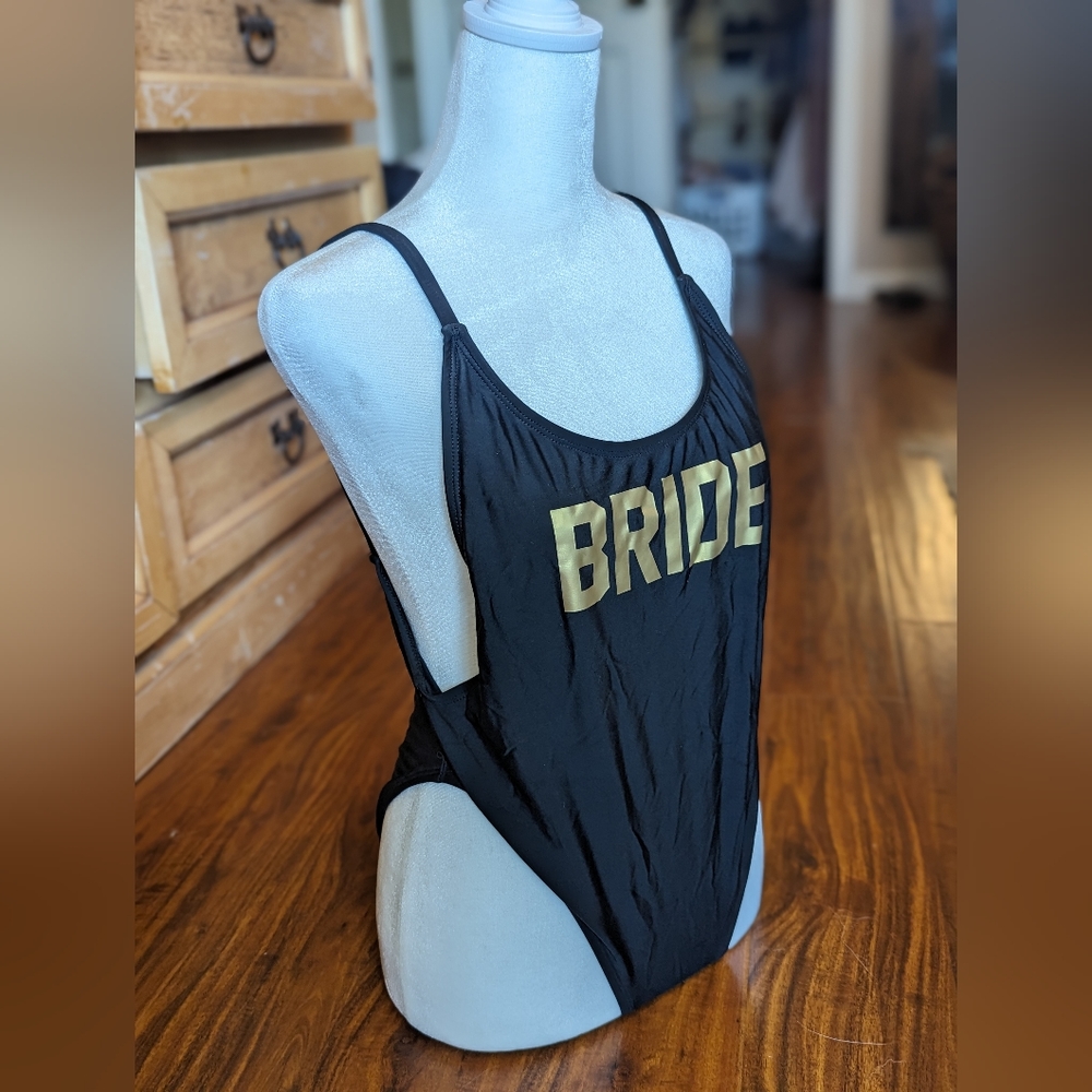 Bride high rise one piece bathing suit size M